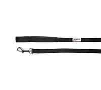 Doodlebone - Padded Dog Lead - Comfortable Dog Leash with Soft Neoprene Padded Handle, Strong Clip, 120cm Length, Machine Washable for Everyday Walks & Training - 20mm - Coal