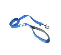 Doodlebone - Padded Dog Lead - Comfortable Dog Leash with Soft Neoprene Padded Handle, Strong Clip, 120cm Length, Machine Washable for Everyday Walks & Training - 25mm - Sapphire