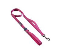 Doodlebone - With Me Dog Lead- padded handle, control handle for extra control, reflective, machine washable dog lead, strength tested componentry (Thistle, 15mm)