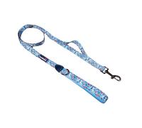 Doodlebone - With Me Dog Lead- padded handle, control handle for extra control, reflective, machine washable dog lead, strength tested componentry (Reef, 20mm)
