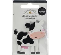 DOODLEBUG DESIGN INC. Doodle-POPS 3D STCKR What's MOO, One Size