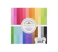 DOODLEBUG Design INC. DOT/Stripe Pack 6X6 Petite, Multicolour, One Size