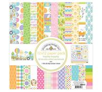 Doodlebug Designs 12" x 12" Paper Pack Hippity Hoppity