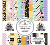 Doodlebug Double-Sided Paper Pad 6"X6" 24/Pkg-Sweet & Spooky