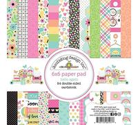 Doodlebug Double-Sided Paper Pad 6"X6"-Hello Again