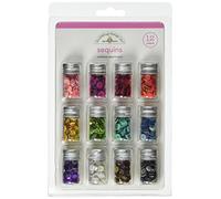 Doodlebug Monochromatic Designs Sequins Assortment Pack