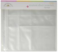 Doodlebug Plastic Page Protector Assortment 8-inch x 8-inch -3 Each Of All 4 Styles