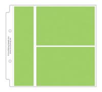Doodlebug Plastic Page Protectors 8-inch x 8-inch -(1) 2-inch x 8.25-inch and (2) 6-inch x 4-inch Pockets