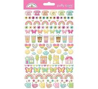 Doodlebug Puffy Stickers-Hello Again