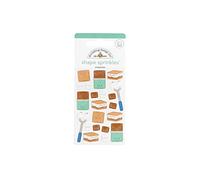 Doodlebug Sprinkles Adhesive Enamel Shapes-S'More Fun