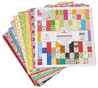 Doodlebug Value Kit Cardstock x 12-inch 50/Pkg, Multicoloured, 31.75 x 30.48 x 1.27 cm