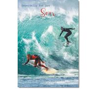 doodlecards Son Birthday Card Surfing