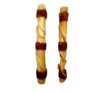 Doodles Deli Air Dried Jerky Wrapped Twisted Cheek - 1kg