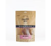 Doodle's Deli Pigs Ears High Protein Easily Digestible Dog Chew Imrove Jaw Strength and Teeth Cleaning Dog Treat Natural Dental Stick Alternative - 100g