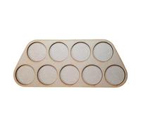 DoodleTech MDF 4/5 40mm Cavalry Movement Trays Skirmish Set of 3