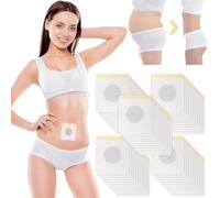 Doodlewitz Weight Loss Patch - 50Pcs Slimming Patches for Belly Fat, Plant-Powered Sweat, Activated Formula, Thermal Targeting for Waist, Abdomen & Love Handles, Detox & Cellulite Support