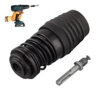 DOODNER SDS-Plus to SDS-Max Hammer Drill Adapter, Chisel Hammer Drill Chuck Adapter, with 1/2 X 20 UNF Thread, Suitable Chuck Conversion Tool for Drill Bits and Chisel(Black)