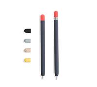 doodroo - Apple Pencil Skin, Midnight Blue Protective Case with 5 Coloured Caps, Compatible with Apple Pencil 1st and 2nd Generation