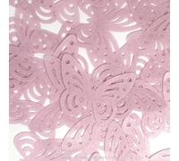 Doodylou Edible Lilac Purple Butterflies for Cupcakes or Cake Decorations, Lavendar Wafer Butterfly Toppers, 4.5 x 3 cm, Pack of 24