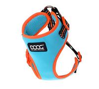 DOOG - All Weather 'Neoflex" Dog Harness, Flexible Neoprene Breathable Mesh Padding Light Wetsuit Material Water Friendly Draws Moisture Away Fir Skin Easy Fit Small, Medium, Large, XL Soft