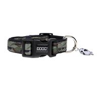 Doog Collar Bruiser Green/Camouflage For Dogs, Waterproof & Machine Washable
