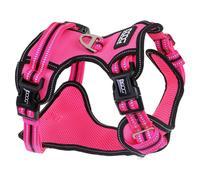 Doog Dog Harness Pink/Grey, Neoflex, For Active Dogs, Reflective