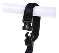 Doog Dog Leash Clip-It Black Neoprene Waterproof Washable For Dogs