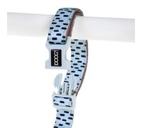 Doog Dog Leash Clip-It Dash Blue/Grey - Neoprene, Washable, Ideal For Water
