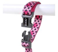 DOOG Dog Leash CLIP-IT Neoprene Pink/Black Stars 130-160 Cm
