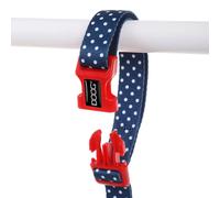 DOOG Dog Leash CLIP-IT Stella Navy/Polka Dot - 130-160 Cm Neoprene, Washable