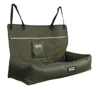 DOOG Dog Seat Large 40X100Cm Green - Back Seat Trunk Comfortable & Safe