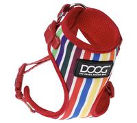 DOOG Neoprene Harness Scooby For Dogs, Adjustable, Colorful, Comfort & Privacy