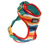 DOOG Neoprene Harness Scout Red/Yellow/Blue For Dogs - For Water & Snow