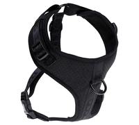 DOOG Neosport Dog Harness Black, Adjustable With Neoprene For Pets