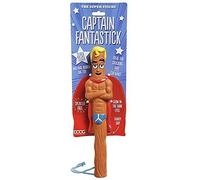 DOOG - The Supersticks Captain Fantastic Fetch Toys Safer Than Real Sticks, Splinter Free, Glow-in-The-Dark Eyes, Floats, Easy to Clean