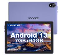 DOOGEE 10 Inch Tablet U9 Android 13 Tablets, WIFI 6 Tablet, 7+64GB/1TB, 5060mAh, 1280x800 IPS FHD Touchscreen Android Tablet, Google GMS Certified, Bluetooth 5.0, Widevine L1 2 Years Warranty - 2024