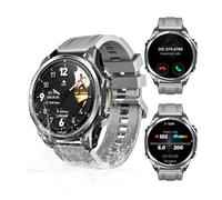 DOOGEE ANYWISE W1 LITE Smartwatch for Men,1.43''AMOLED Tactical Smart Watch for Android/IOS, 5ATM Fitness Tracker, 170+ Sports Modes, Answer/Make Calls/12 Days Battery/Heart Rate/SpO2/Sleep Monitor