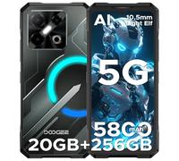 DOOGEE Blade GT Play (2025) Rugged Smartphone 5G, LED Light Effect, Dimensity D7025, 20GB+256GB/2TB Rugged Phone, 6.72”FHD+ 120Hz, 50MP, Ultra-thin Android Phone, Side Fingerprint, Face ID, OTG/NFC