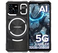 DOOGEE Blade GT Rugged Smartphone Android 5G Rugged Phone 32GB+256GB/2TB, 120Hz 6.72’’FHD+, Dynamic LED Light Effect, Dimensity D7050 Unlocked Android 48MP, Face Unlock/Fingerprint/WIFI6/NFC-Black