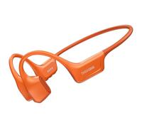 DOOGEE Bone Conduction Headphones, IP68 Waterproof Swimming Headphones Wireless Bluetooth 5.4, Dual Drivers, Bone Air Conduction, Sport Open-Ear Headphones for Swimming, Running, Cycling (Orange)