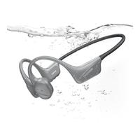 DOOGEE Bone Conduction Headphones, IP68 Waterproof Swimming Open Earphones Bluetooth 5.4 Wireless Headphones, 7H Battery Life Sport Headphone Dual Modes for Swimming, Running, Cycling (GRAY)