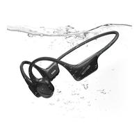 DOOGEE Bone Conduction Headphones, IP68 Waterproof Swimming Open Earphones Bluetooth 5.4 Wireless Headphones, 7H Battery Life Sport Headphone Dual Modes for Swimming, Running, Cycling (BLACK)