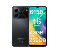 DOOGEE Note 56 Plus Mobile Phones, Android 16 Smartphone with Gemini AI, 48GB+256GB/2TB, 6150mAh Battery, 6.56" HD+ 90Hz Display, 50MP Camera, 4G Dual SIM Free Phone, Fingerprint/Face Unlock/BT5.0/NFC