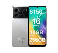 DOOGEE Note 56 Plus Mobile Phones, Android 16 Smartphone with Gemini AI, 48GB+256GB/2TB, 6150mAh Battery, 6.56" HD+ 90Hz Display, 50MP Camera, 4G Dual SIM Free Phone, Fingerprint/Face Unlock/BT5.0/NFC