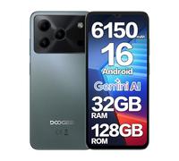 DOOGEE Note 56 Pro Android Phones, Newest Android 16 Smartphone with Gemimi AI, 6150mAh, 32GB+128GB/2TB, 8.45mm Ultra-Slim, 6.56" HD+ 90Hz, 4G Dual SIM Free Mobile Phones,Face Unlock/5G WiFi/OTG/NFC