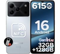 DOOGEE NOTE 56 PRO Mobile Phones, Newest Android 16 With Gemimi AI, 32GB+128GB/2TB, 6150mAh& 6.56" HD+90Hz Display, Dual SIM Unlocked Mobile Phone, 8.45mm Ultra-Slim, Face ID, 5G WiFi, GPS,NFC-White