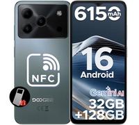 DOOGEE NOTE 56 PRO Mobile Phones, Newest Android 16 With Gemimi AI, 32GB+128GB/2TB, 6150mAh& 6.56" HD+90Hz Display, Dual SIM Unlocked Mobile Phone, 8.45mm Ultra-Slim, Face ID, 5G WiFi, GPS,NFC-GREEN