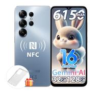 DOOGEE Note 56 X Pro 4G Android 16 Mobile Phones,6.56" HD+90Hz,6150mAh 10W,32GB+128GB/2TB Smartphone,13MP+8MP,UNISOC T7225,Dual SIM Free Unlocked Mobile Phones,Widevine L1/NFC/Face ID/OTG(Blue)