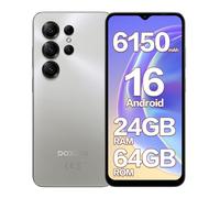 DOOGEE Note 56X Mobile Phones, Newest Android 16 Smartphone, 6150mAh, 6.56" HD+ 90Hz Display, 24GB+64GB/2TB Android Phone, 4G Dual SIM Free Mobile Phone, Face Unlock/3.5mm Headphone Jack/5G WiFi/OTG