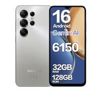 DOOGEE Note 56X Pro Mobile Phones, Newest Android 16 Smartphone with Gemimi AI, 6150mAh, 32GB+128GB/2TB Android Phone, 6.56" HD+ 90Hz, 4G Dual SIM Free Mobile Phone Unlocked, Face ID/5G WiFi/OTG/NFC